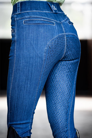 Ridebukser Dream Denim Fuldskind Jeans