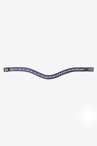 Stirnband E-Logo Blau/Weiß