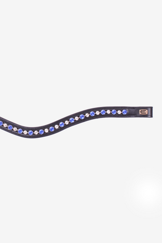Stirnband E-Logo Blau/Weiß