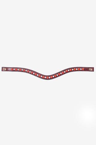Stirnband E-Logo Rot/Weiß