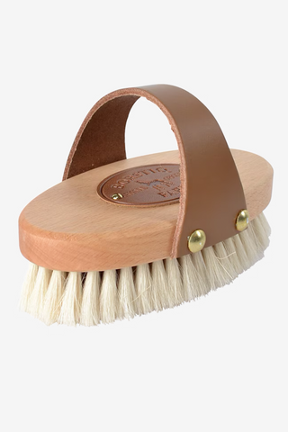Brosse de pansage poils de chèvre M
