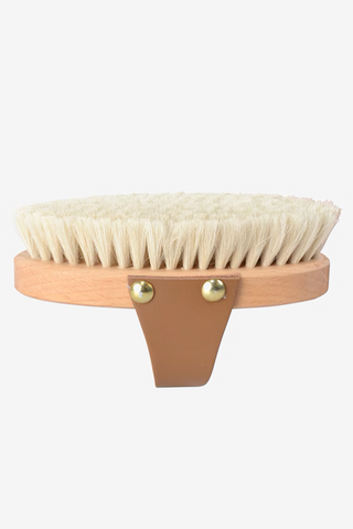 Brosse de pansage poils de chèvre M