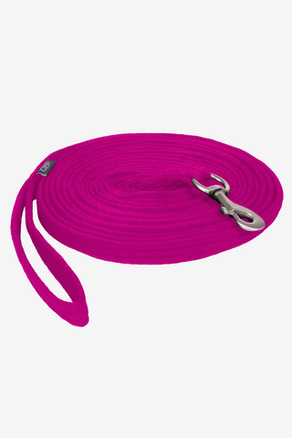 Longeerlijn in tas Fuchsia