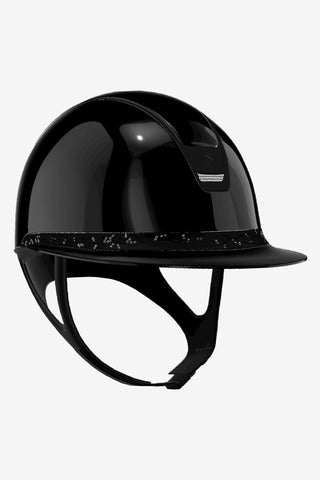 2.0 Miss Shield Glossy Frontal Band Crystal Leaf Matt Noir