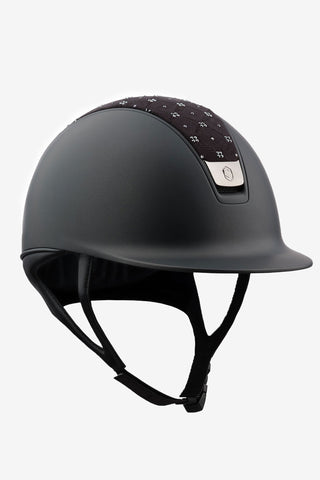 2.0 Shadowmatt Royal Flower Swarovski Matt Black