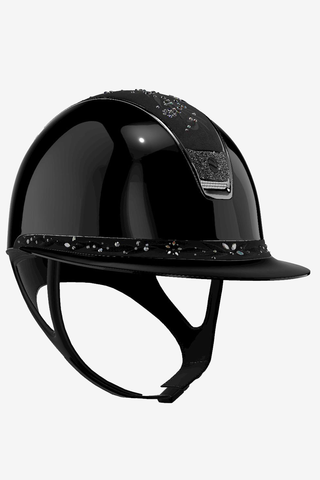 2.0 Glossy Miss Shield Jewel Swarovski + Crystal Blazon + namn Svart