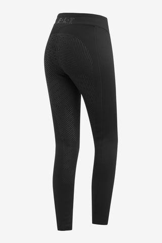 Rica Gefütterte Reitleggings Full Grip Schwarz