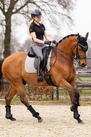 Katoenen dressuurschabrak