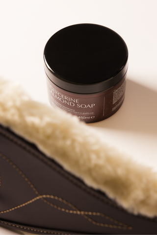 Glycerin Lädertvål Mandel 450ml