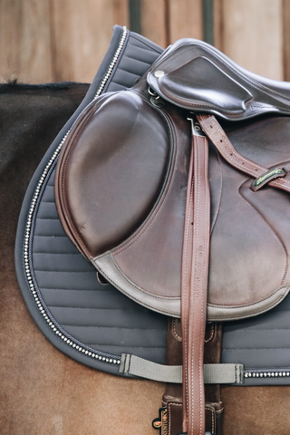 Pearls Allround Zadeldek Grijs