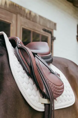Beige Jumping Saddle Pad
