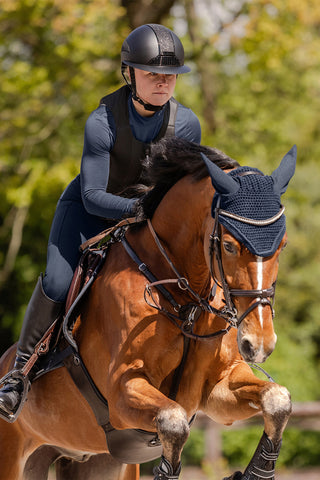 SWING H24 Lady Shine Casque d'équitation Noir