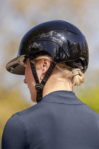 SWING H24 Lady Glossy Ridhjelm Sort