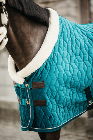 Showdeken Velvet 160g Smaragd