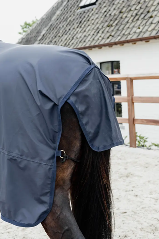 Hurricane Reitregendecke Navy