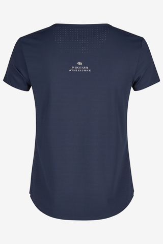 Athleisure Funktion T-shirt Navy