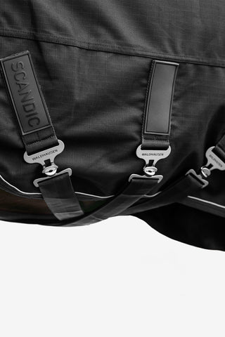 Couverture d'extérieur Scandic 300g Noir