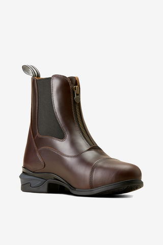 Rijschoenen Devon Zip Heren Waxed Chocolate