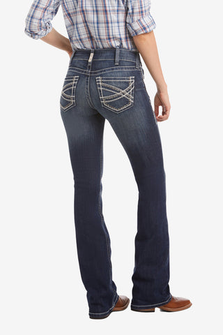 Jeans R.E.A.L Mid Rise Stretch Entwined Boot Cut