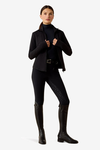 Sweater SolVeil Full Zip Black