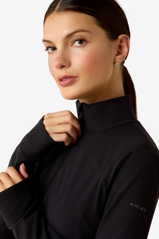 Sweater SolVeil Full Zip Black