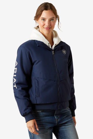 2.0 Fodret Stalddækkenjakke Navy
