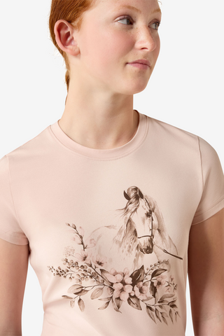 T-Shirt Ethereal Equine Junior Sepia Rose