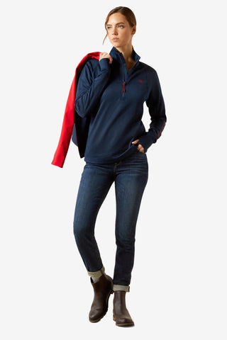 Team EQ 1/2 Zip Sweater Navy
