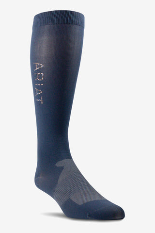 Riding Socks Tek Radiant Navy