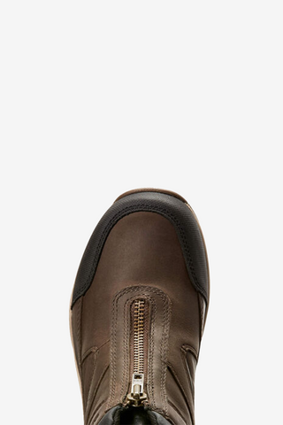 Chaussures d'équitation Telluride Zip Imperméables Marron Foncé