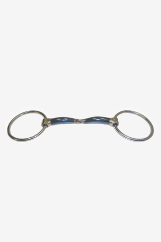 Bombers Loose Rings Snaffle Lock Up 10mm