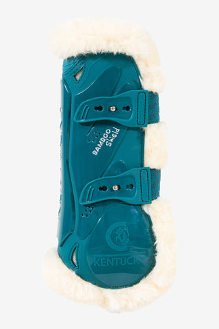 Bamboo peesbeschermers schapenvacht Emerald