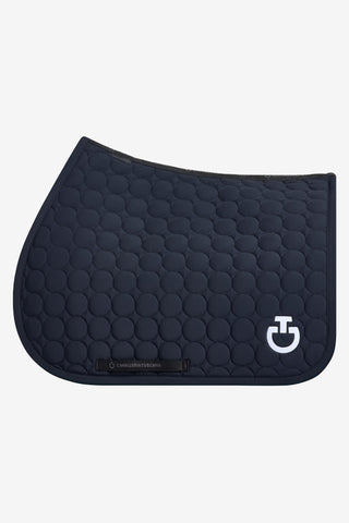 Circle Quilted Springzadeldek Navy