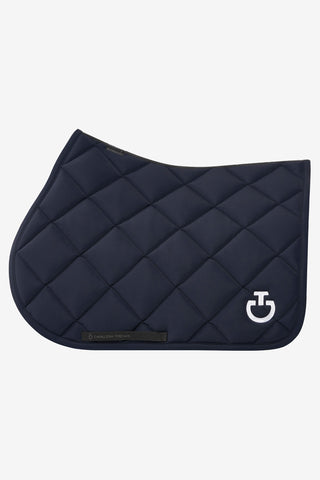 Diamond Quilt Jersey Tapis de Saut Navy