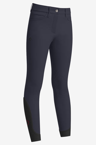 Breeches Knee Grip Junior Charcoal