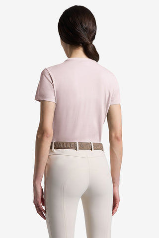 T-shirt Blomst Violet Ice