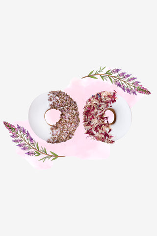 Friandises pour chevaux Donuts Heather & Cornflower lot de 2