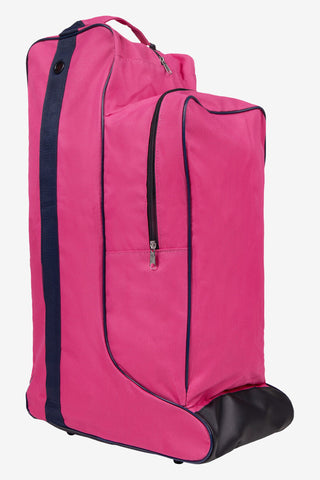 Helmet & Boot Bag Fuchsia/Navy