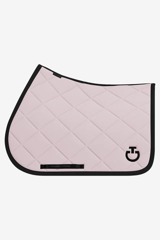 Springzadeldek Diamantstiksel Violet Ice/Zwart