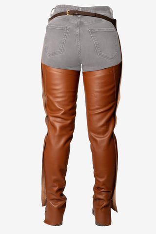 Lange Chaps Cognac