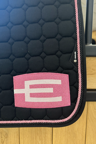 Octagon Saddle Pad E-Logo