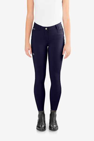 Pantalon d'équitation Full Grip Marine