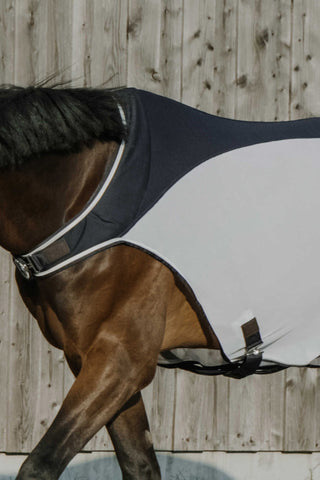 Stapdeken Flycool Navy/Wit