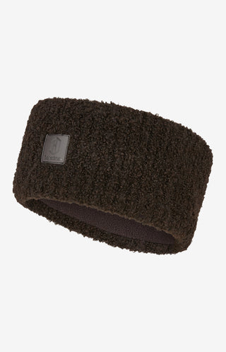 Stirnband Heritage Bouclé Black Truffle