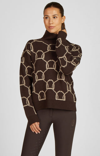 Pull Tricoté Heritage Black Truffle