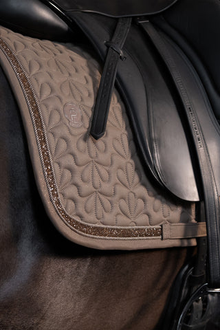 Dressyrschabrak Glitter Jewel Platinum-25 Smokey Taupe