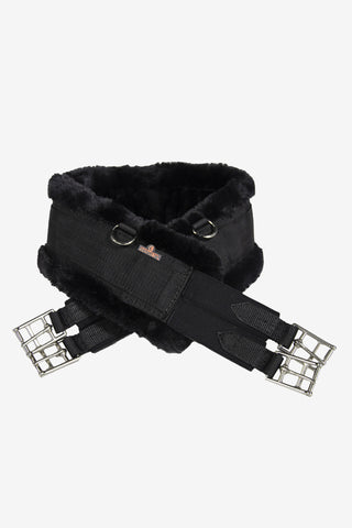 Lammeskindsgjord Sort/Sort