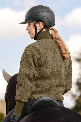 Fleecejacke Riverside Khaki Grün
