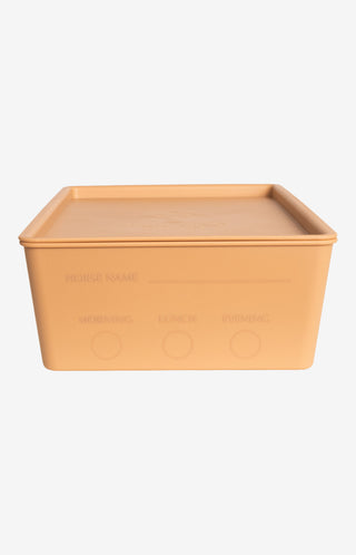 Grooming Deluxe Foderboks med låg Beige 3,5L