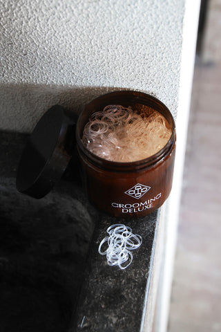 Gummibånd 1500 stk Transparent